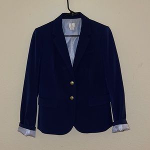 Navy blue blazer